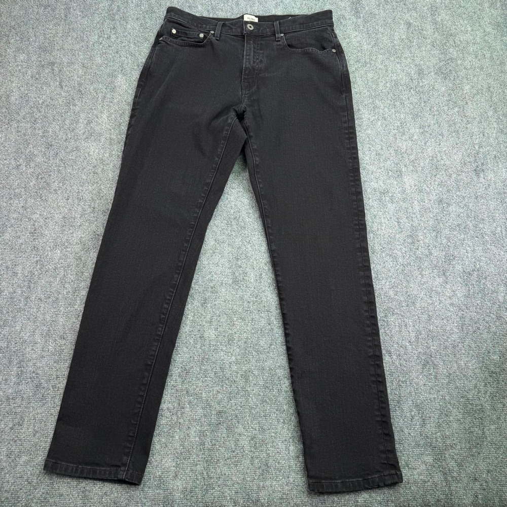 Flint and Tinder Jeans Mens 32x31 Black Tapered‎ Fit Stretch Made in USA